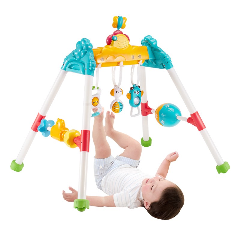 澳贝（AUBY）玩具音乐健身架 0-1岁婴幼儿童运动早教启智玩具461112