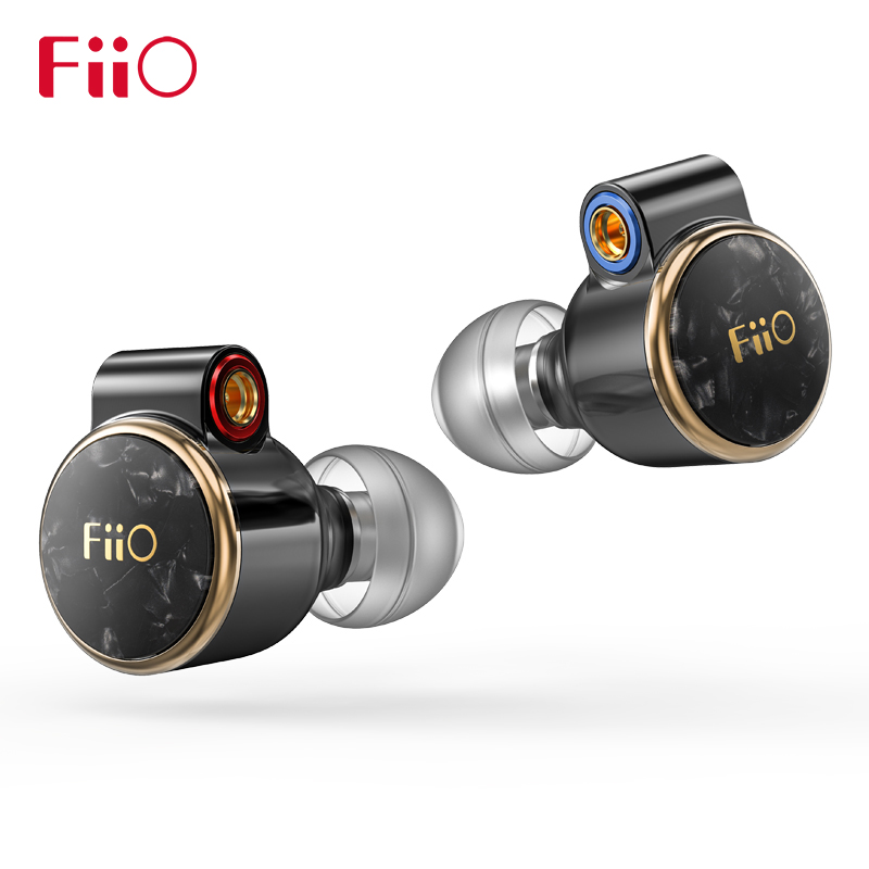 飞傲（FiiO） 单动圈HiFi耳机有线入耳式重低音可换线电脑音乐手机运动跑步苹果华为小米通用 FD3【钛晶黑】