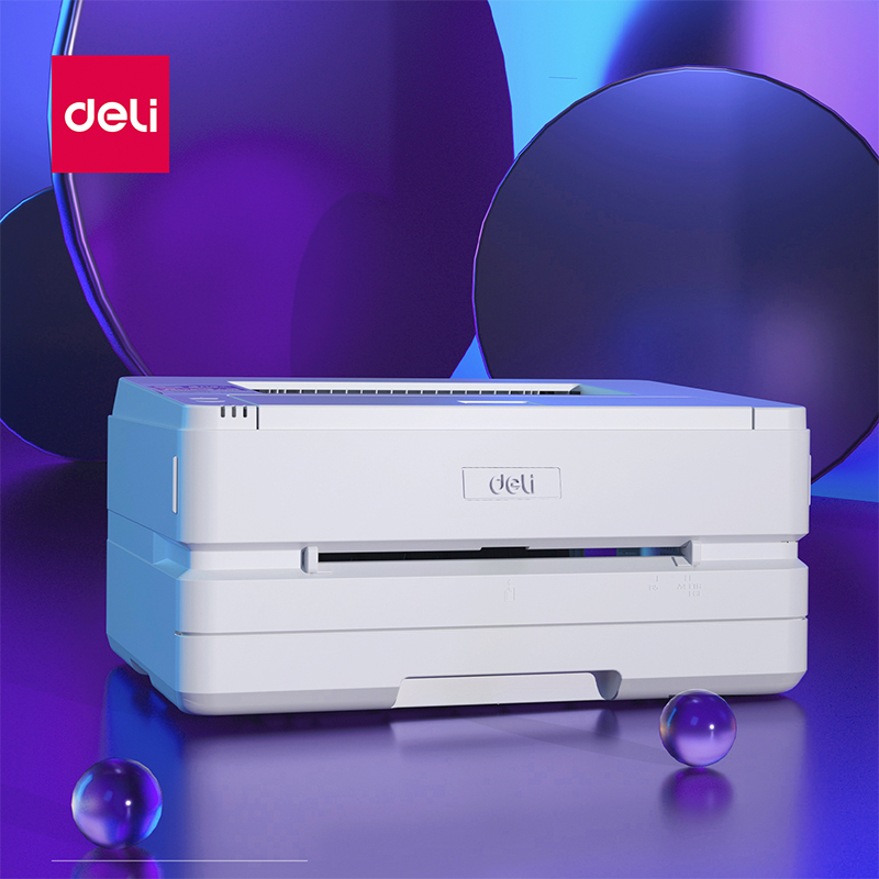 得力(deli)P2500DW 黑白激光打印机 作业资料办公家用 微信无线打印 自动双面打印