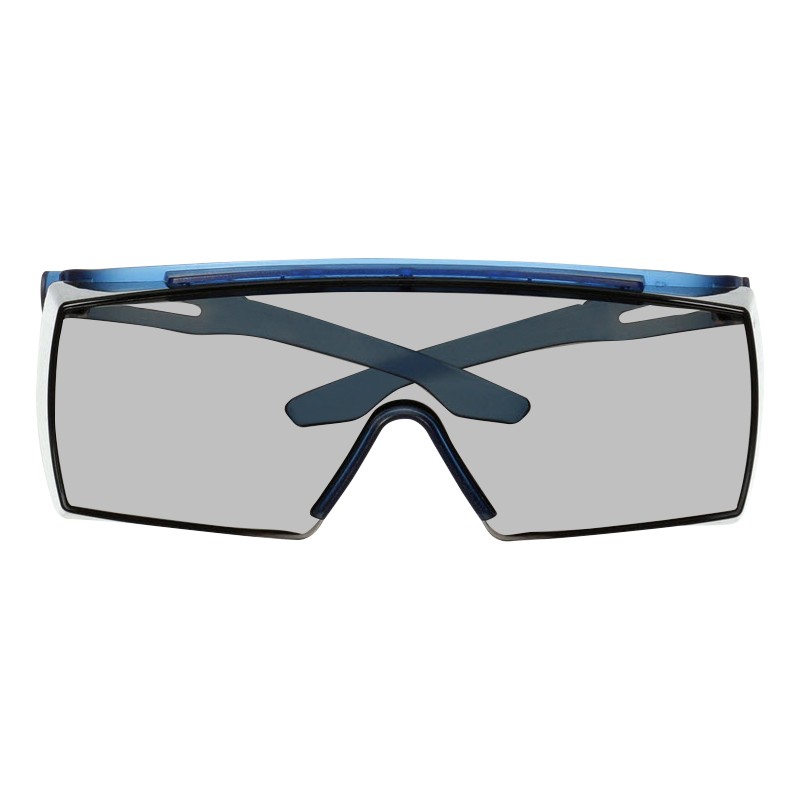 3M护目镜3700系列可戴近视镜 弧形眉垫防雾 防风沙OTG安全眼镜  yzlp SF3702ASGAF（灰黑色）