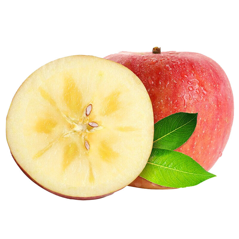 塞外红 阿克苏苹果礼盒 净重5kg 果径85mm以上 约15-22粒 生鲜 新鲜水果