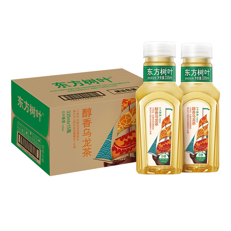 农夫山泉 东方树叶乌龙茶335ml*15瓶 茶饮料 整箱装