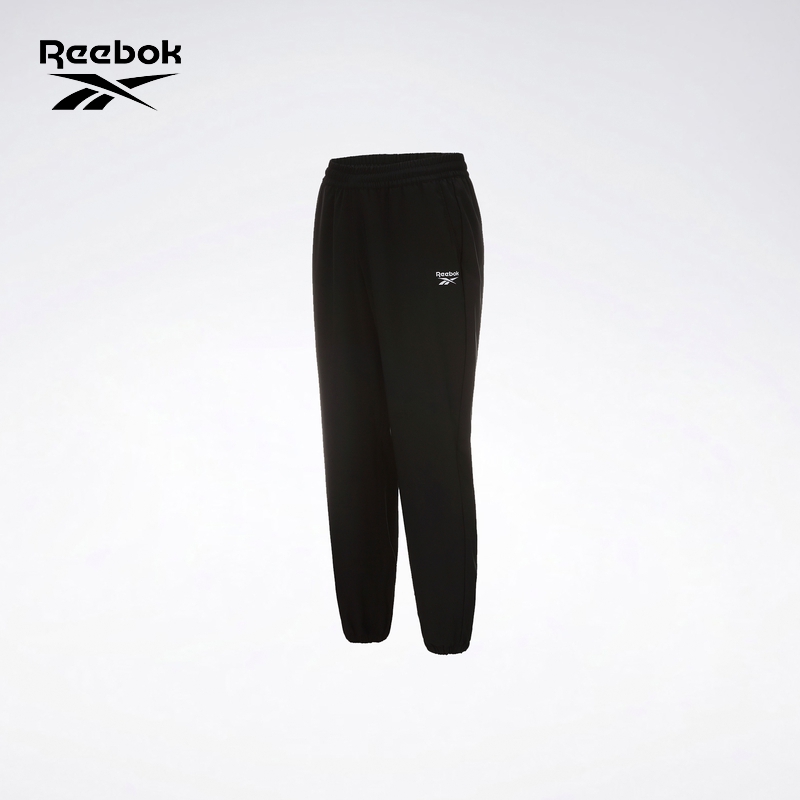 Reebok锐步官方男子PANT黑色经典LOGO款运动休闲百搭长裤GV5509 GV5509_黑色 A/L