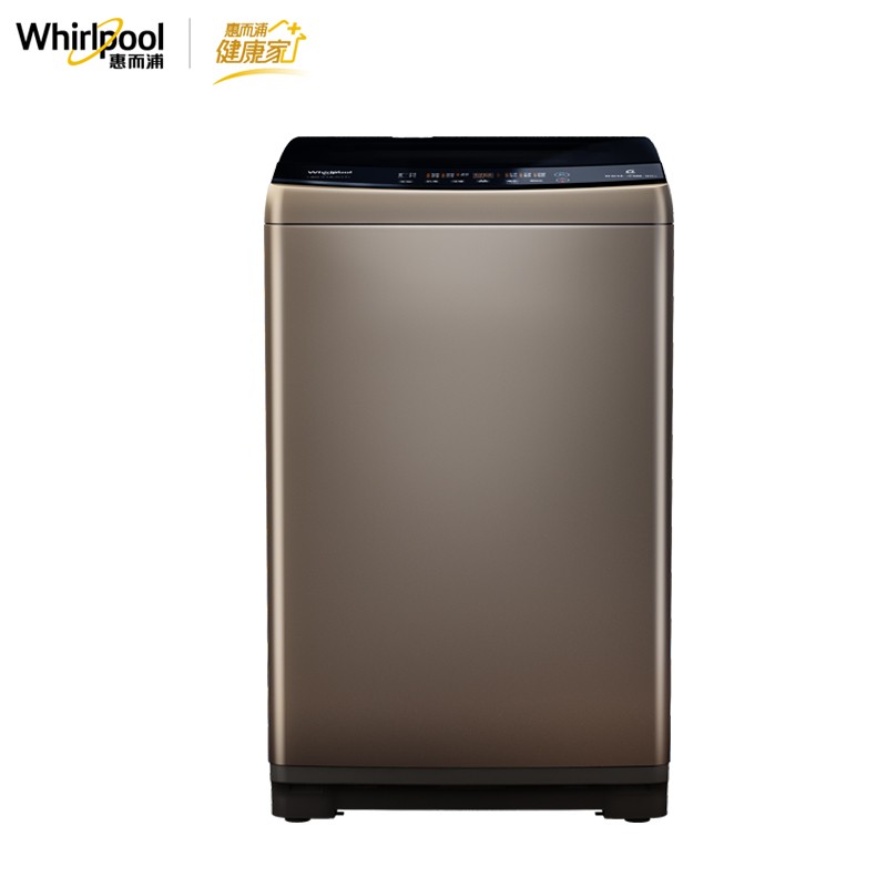 惠而浦（whirlpool）9公斤DD直驱变频波轮洗衣机全自动家用小型洗脱一体机节能EWVD114018UG