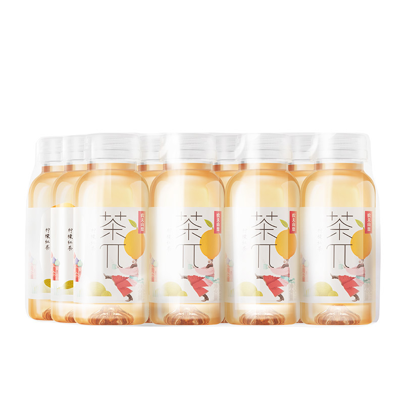 农夫山泉 茶π（茶派） 茶饮料 柠檬红茶250ml*12瓶 量贩装