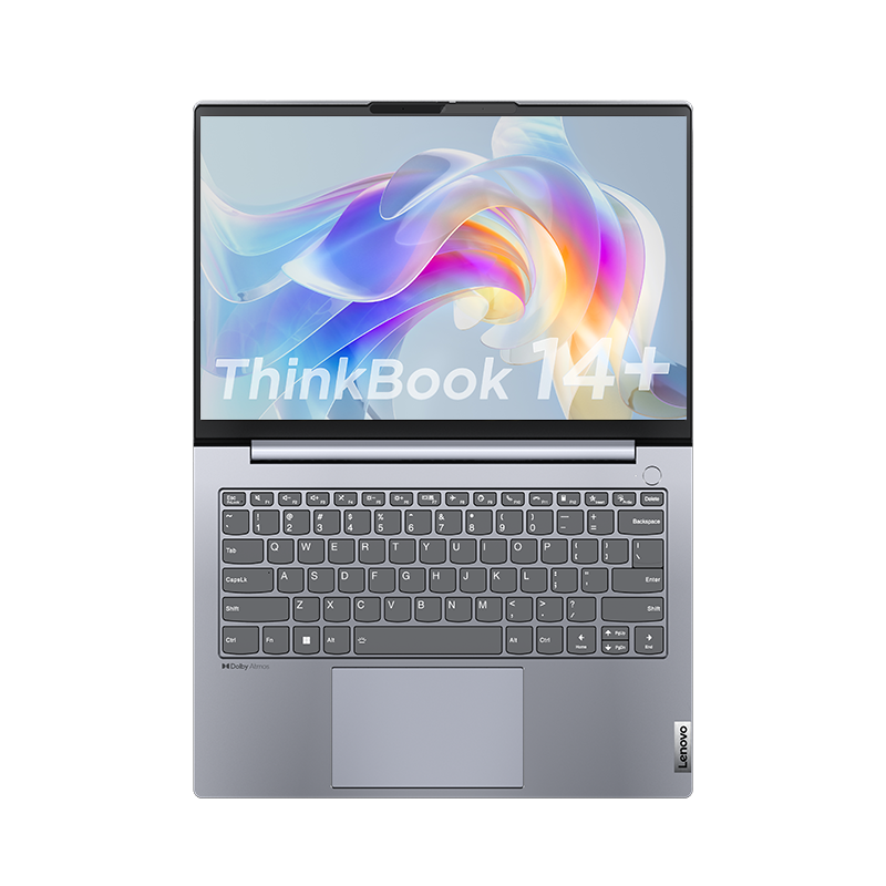 ThinkPad 联想ThinkBook14+ 2022锐龙版标压笔记本电脑 商务办公轻薄本人脸识别 R5 6600H 16G 90Hz 06CD 14英寸