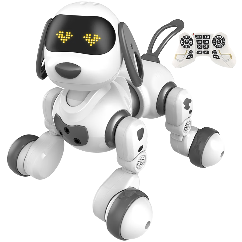 盈佳 智能机器狗儿童玩具男孩女孩生日圣诞节礼物1-3-6周岁编程逻辑狗故事机宝宝婴儿小孩幼儿早教机器人 