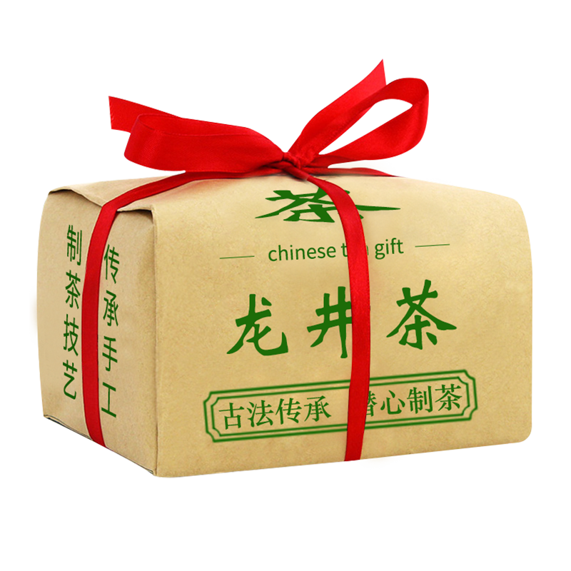 香彻龙井绿茶新茶浓香型豆香散装龙井传统纸包100g A