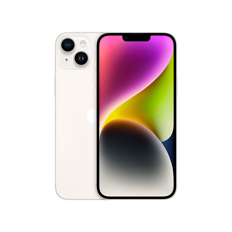 Apple iPhone 14 Plus (A2888) 128GB 星光色 支持移动联通电信5G 双卡双待手机【大王卡】