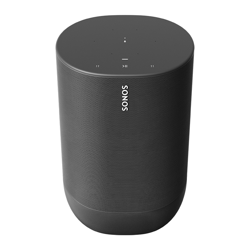 SONOS Move Wifi无线 蓝牙音响 户外便携 超长续航10小时  智能家庭音响 防水防尘 多场景使用 S17（黑色）