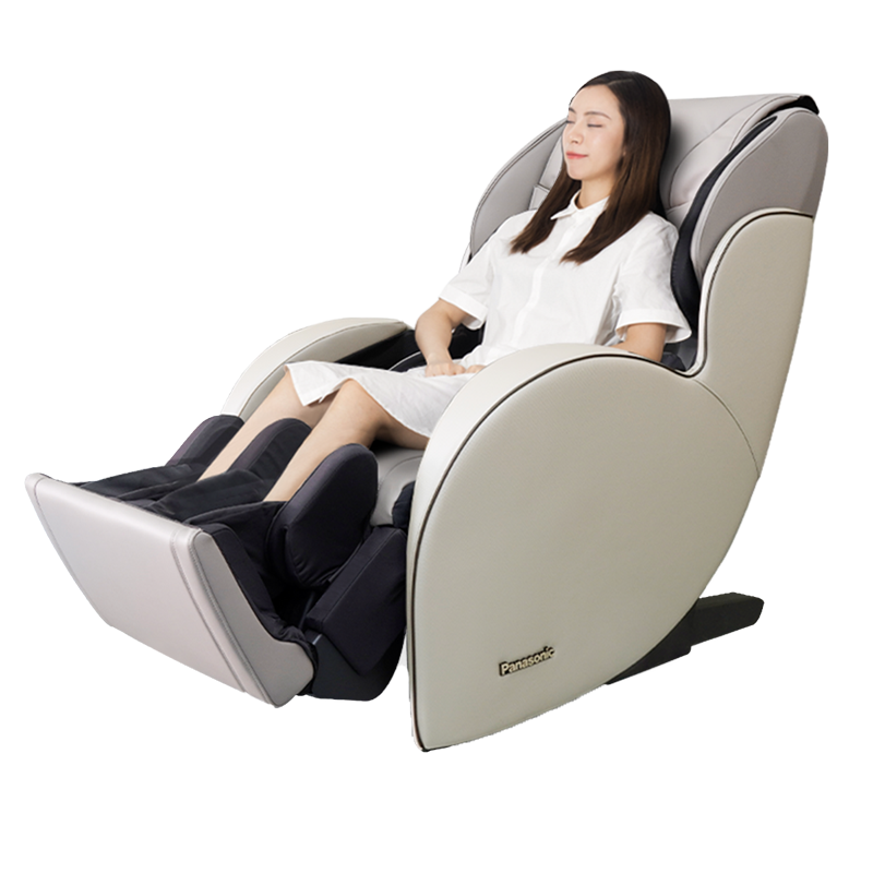 松下（Panasonic） 按摩椅家用全身多功能3D太空豪华舱沙发椅MAC8送长辈父母生日礼物 深米色 新升级款