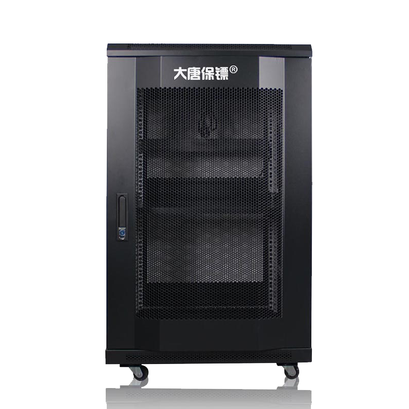 大唐保镖 网络机柜 20u标准19英寸1米高600深 弱电交换机监控UPS网络机柜加厚 K36620