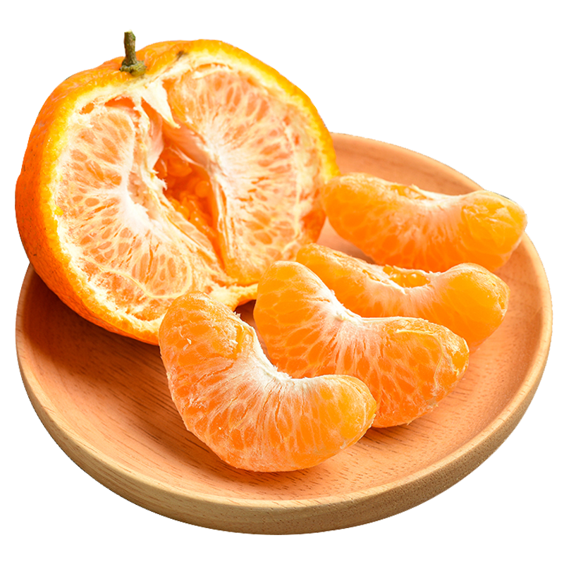 果沿子 新鲜四川爱媛38号果冻橙 新鲜桔子水果橘子 1.8-2kg装  单果70-80mm