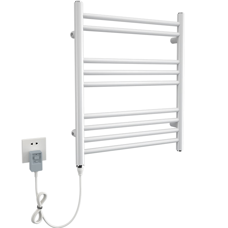 松下电热毛巾架卫生间置物架 浴室加热毛巾架 电毛巾架家用智能烘干架 【性价比款】3-4人居 白色左温控