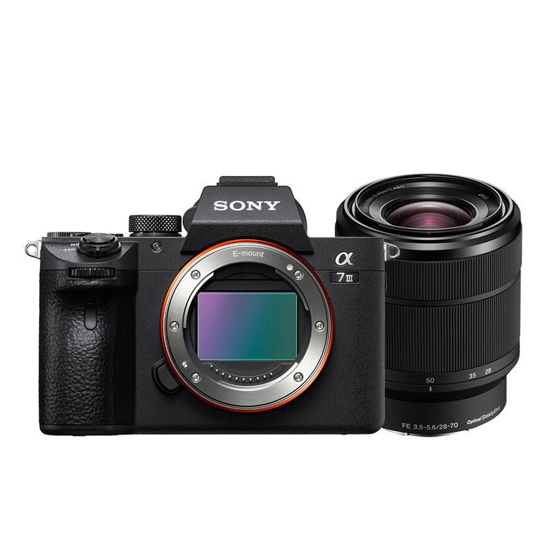 索尼（SONY）Alpha 7 III(7M3K)全画幅微单数码相机 标准套装（约2420万有效像素 5轴防抖 a7M3K/A73）
