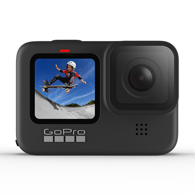 GoPro HERO9 Black 运动相机 5K户外摩托骑行水下防水记录防抖 滑雪照相机 Vlog数码运动摄像机