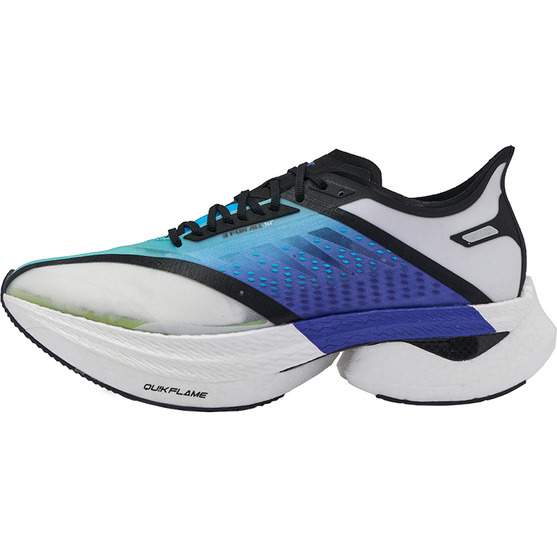 361度竞速BP跑鞋【飞飚】2022年新专业马拉松运动鞋Q燃科技碳板跑步鞋 奇幻紫成 42