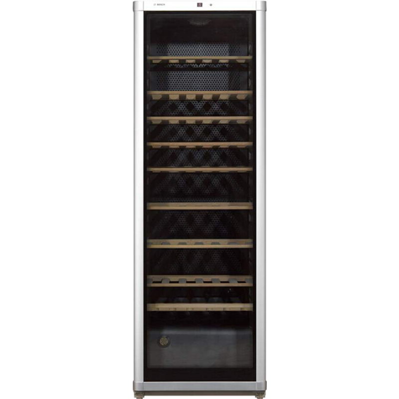 博世（BOSCH）385升专业冷藏120支装家用大容量橡木酒架冷藏柜客厅恒温红酒柜KSW30V80TI