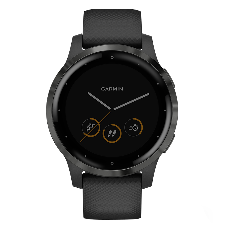 佳明（GARMIN）GarminActive S 魔力黑小码光学心率血氧音乐支付高尔夫智能手表