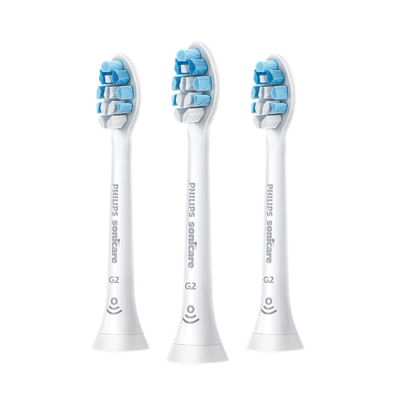 飞利浦(PHILIPS) 电动牙刷头 牙龈护理 3支装HX9033 适配HX6803/6806/6807/6808/6856/6859/6850/6616/3226