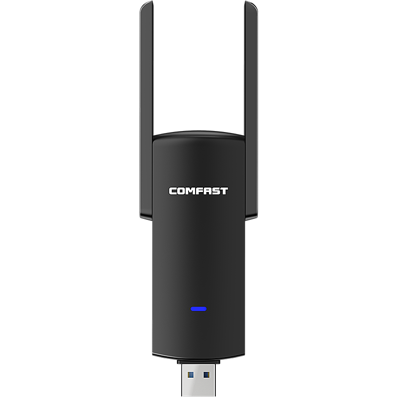 COMFAST  CF-924AC双频千兆USB无线网卡1300M台式机笔记本电脑WIFI接收发射器