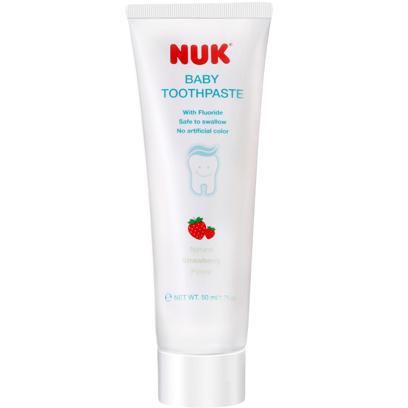 NUK【特价】NUK 进口儿童牙膏含氟3-6岁 清甜水果味 【德国进口】 组合装（3个月以上） 儿童牙膏
