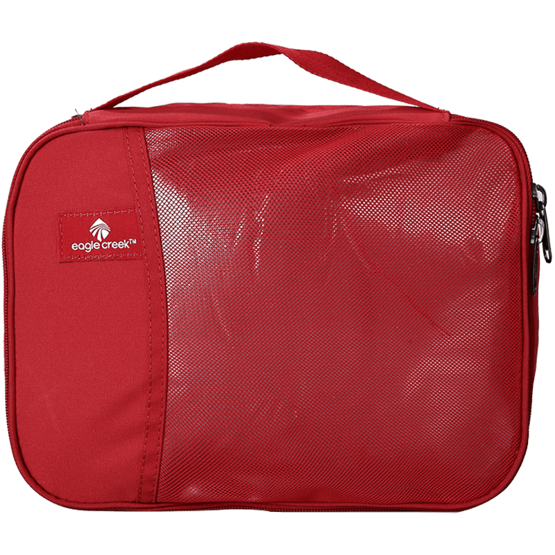 美国EAGLE CREEK逸客旅行收纳包袋轻便双网面防水耐磨透气衣物整理袋出差旅游回家必备PACK 红 5L 5L