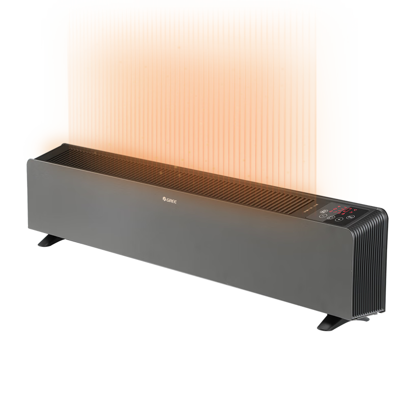 格力（GREE） WIFI智能遥控踢脚线取暖器家用IPX4防水浴室干衣移动地暖电暖器家用电暖气 NDJC-S6022B