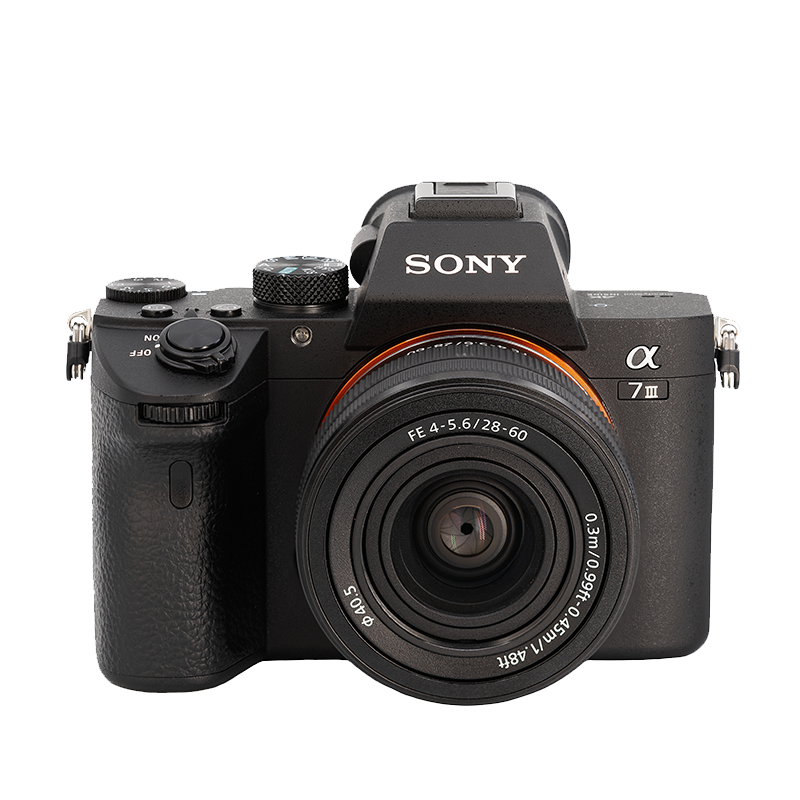 索尼（SONY）Alpha 7 III 28-60mm全画幅微单数码相机 便携镜头套装（约2420万有效像素 a7M3/A73/a7m3）