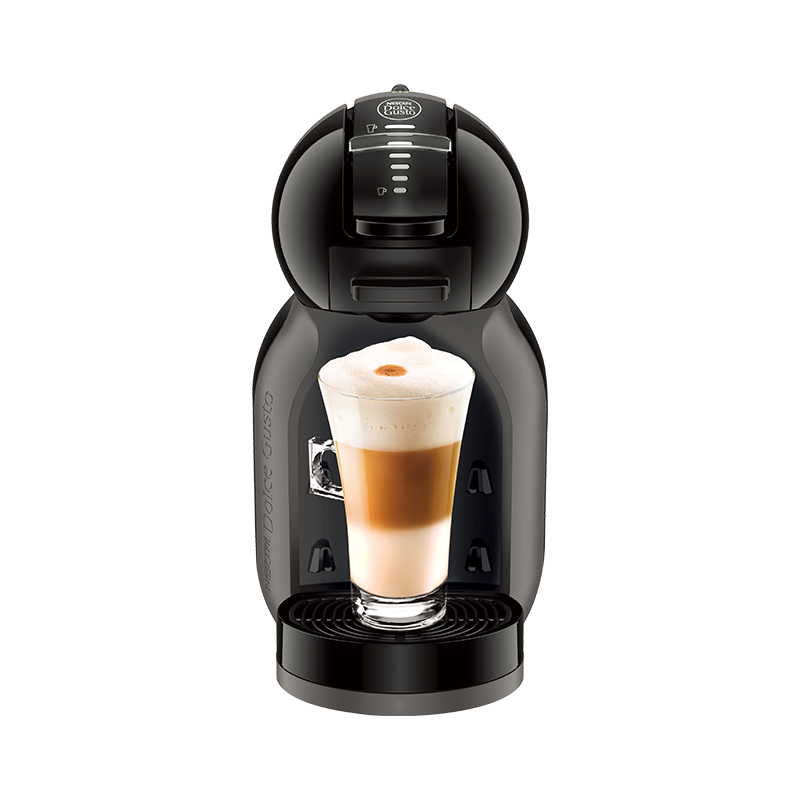 DOLCE GUSTO雀巢多趣酷思(NescafeDolceGusto) 全自动胶囊咖啡机家用组套 含MINIME黑色x1+星巴克胶囊x2