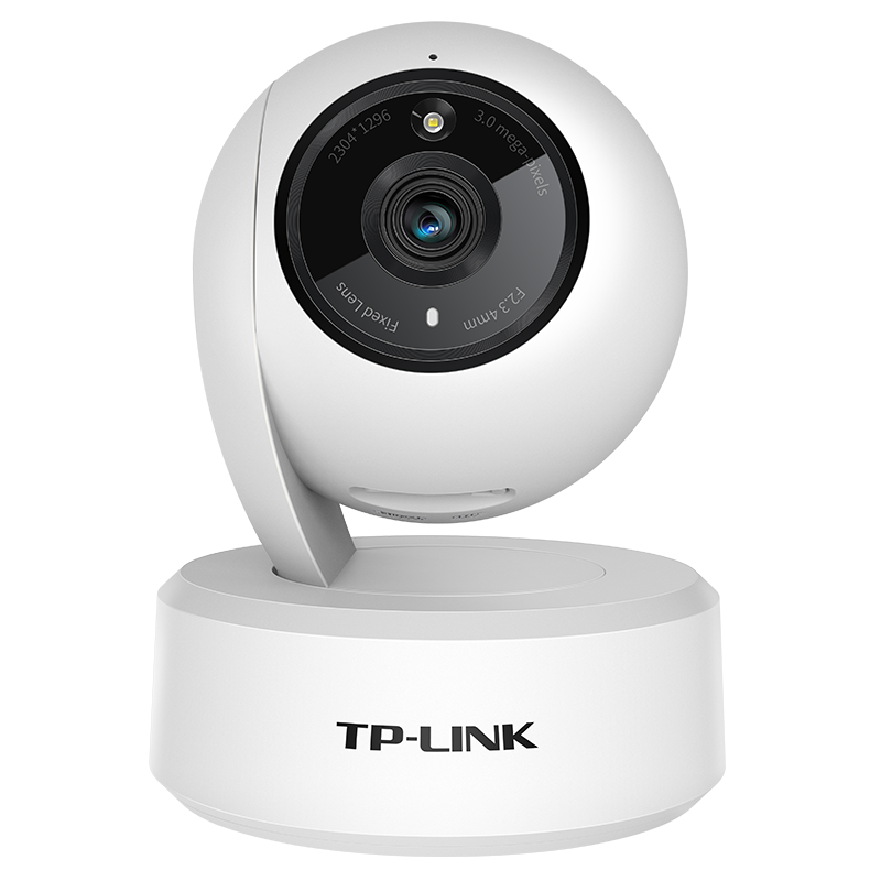 TP-LINK 2K超清全彩300万摄像头家用监控器360全景无线家庭室内tplink可对话网络手机远程门口高清 IPC43AW