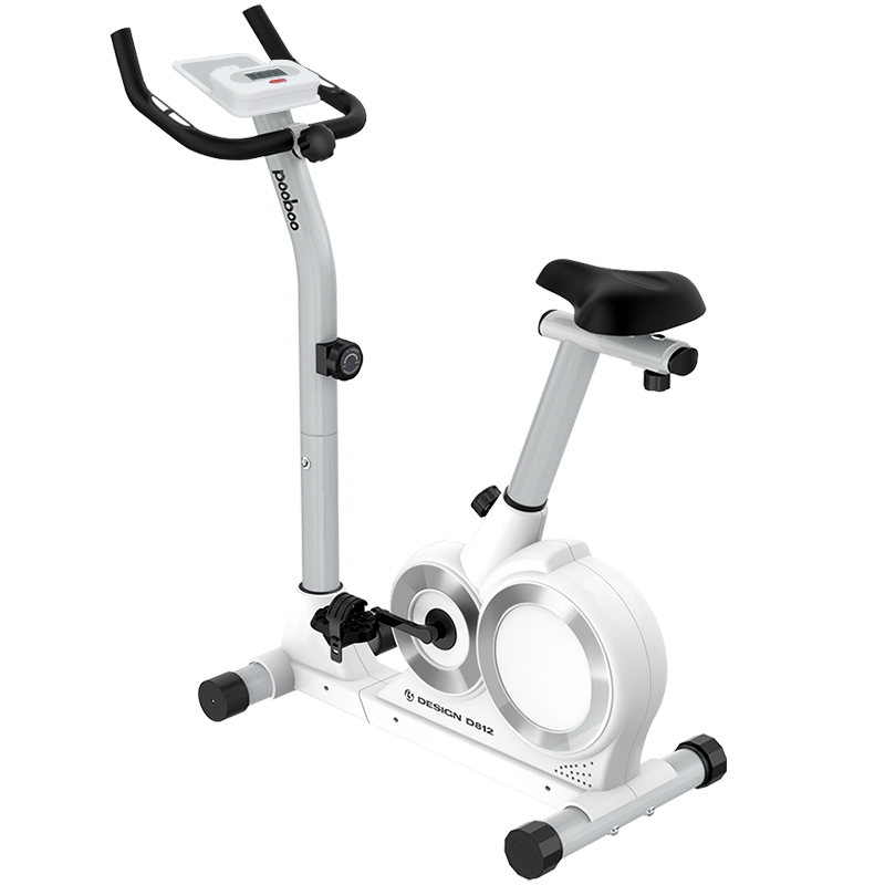 蓝堡 动感单车家用单车健身器磁控健身单车自行车室内脚踏车运动健身器材 白色带表-D812