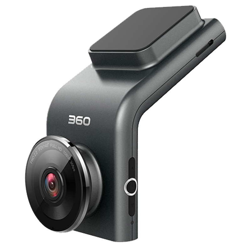 360行车记录仪G300PRO高清夜视电子狗测速车载无线手机互联停车监控 标准版G300无卡