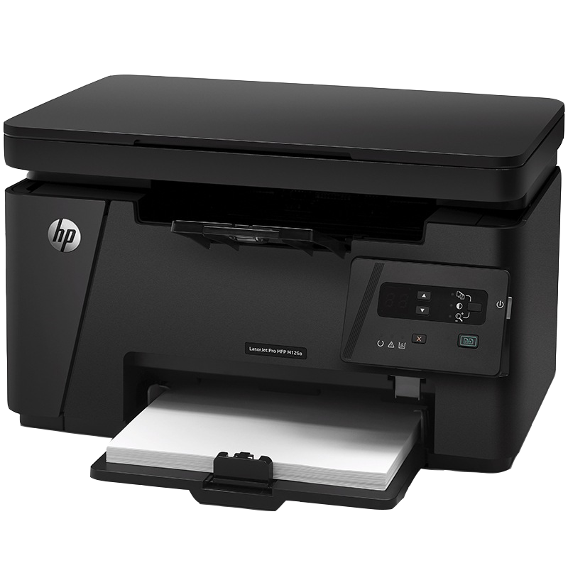 惠普（HP） 惠普（hp）126A/126nw 黑白激光打印机办公多功能三合一一体机 126a标配（USB/打印/复印/扫描）
