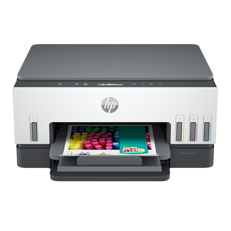 惠普（HP）678 彩色连供自动双面多功能打印机  无线连接 微信打印 家用作业 商用办公（打印、复印、扫描）