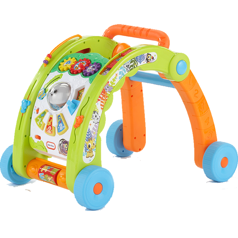 小泰克（little tikes）低幼宝宝多功能学步车早教玩具新年礼物3合1助步车MGAC640957