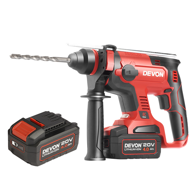 大有（Devon）20V工业级无刷充电电锤5401电锤冲击钻电镐两用 4.0Ah双电