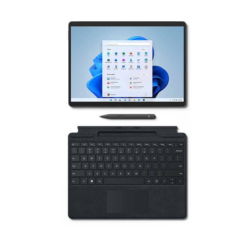 微软（Microsoft） 【学生9折】Surface Pro 9平板笔记本电脑二合一商务办公轻薄本 Pro 9 i5 8G 128G【亮铂金】 【学生9折】官方标配（不含键盘领Arc鼠标）