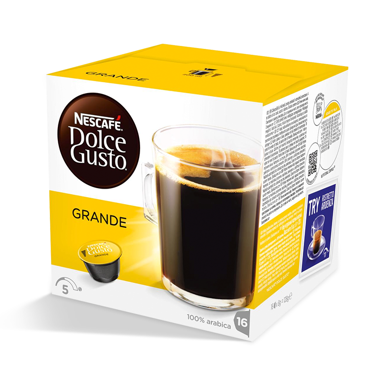 DOLCE GUSTO 多趣酷思胶囊咖啡 原装进口黑咖啡花式咖啡奶香研磨咖啡 3盒装 美式醇香3盒装