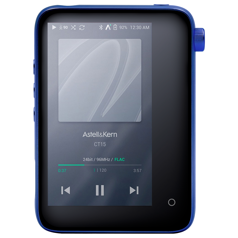 艾利和（Iriver）Astell&Kern CT15 16GB AI语音HIFI播放器 mp3播放器 无损音乐播放器 深邃蓝