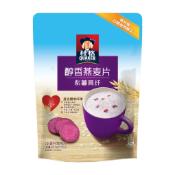 桂格（QUAKER）紫薯高纤燕麦片540g（27g*20袋） 早餐醇香系列 不含反式脂肪酸 