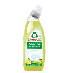 Frosch 柠檬便器清洁剂750ml 洁厕灵强力马桶除水垢除臭去异味 德国原瓶进口