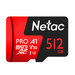朗科（Netac）512GB TF（MicroSD）存储卡 A1 U3 V30 4K 高度耐用行车记录仪&监控摄像头内存卡 读速100MB/s