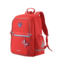 美旅箱包美旅放心书包1-3年级小学生大容量透气背包NC4*003红色