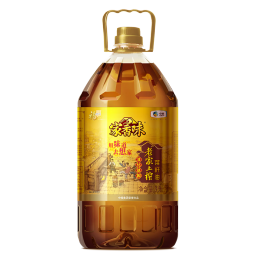 家香味 老家土榨菜籽油（非转基因）3L 食用油 中粮福临门出品