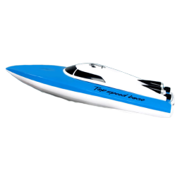 方赫（FANGHE）超大遥控船充电高速快艇轮船无线电动男孩儿童水上玩具船节日礼物 25CM蓝色遥控船 单电池约玩100分钟
