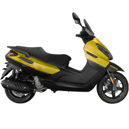 艾普瑞利亚（aprilia）比亚乔X7 2.0版 踏板摩托车 piaggio 低油耗 ABS 可上牌摩托车 泰晶绿 全款  高座790mm