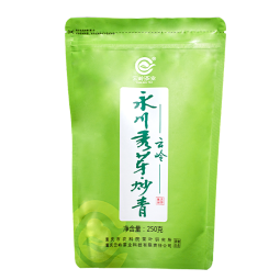 云岭茶业永川秀芽 炒青茶叶绿茶明前春茶重庆特产手工炒制250g袋