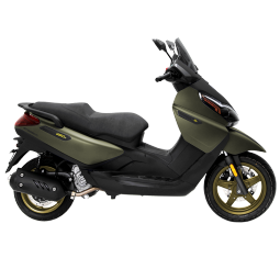 aprilia比亚乔 X7耀夜版 踏板摩托车 ASR驱动防滑控制系统 轻便灵活摩托 太空银+子夜黑 低座760mm（全款）