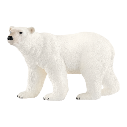 思乐儿童仿真动物玩具 北极熊野生动物模型  动物园玩具儿童玩具 北极熊14800